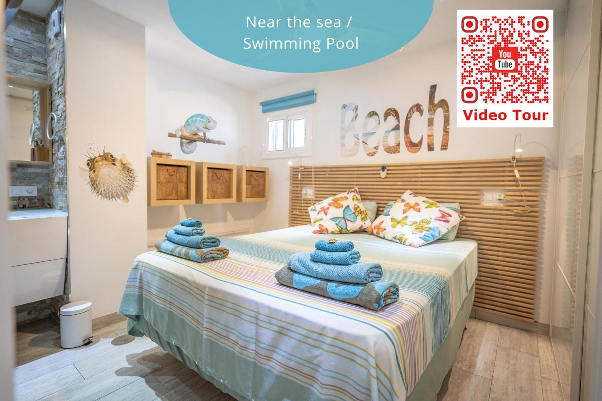 Go2Tenerife Apart'Cala Pool & Beach At 5 Mins Los Cristianos  Zewnętrze zdjęcie